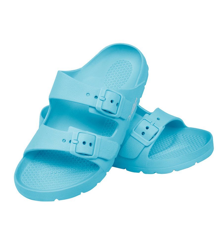 Aqua Speed Kinder Badelatschen Gr. 32 – rutschfest + Handtuch dabei Badesandale (Offene Sandalen für Kinder – perfekt für Badesee & Camping) Offene Kinder Badesandalen mit Grip – ideal für unterwegs Bild 2