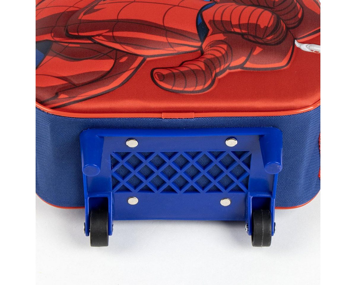 Cerda Trolley Spiderman 3D Rucksack mit Trolley Kinder Marvel Schultasche Bild 4