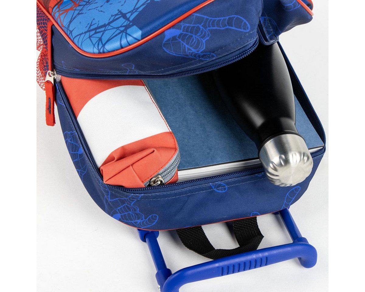 Cerda Trolley Spiderman 3D Rucksack mit Trolley Kinder Marvel Schultasche Bild 5