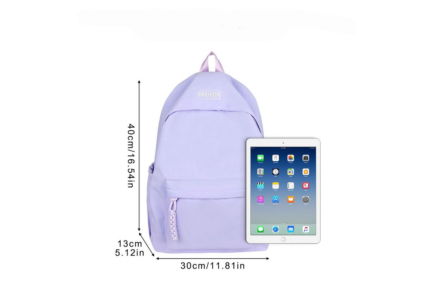 Coonoor Schulrucksack Teenager -Rucksack,Laptop-Tasche,Freizeitrucksack Bild 3