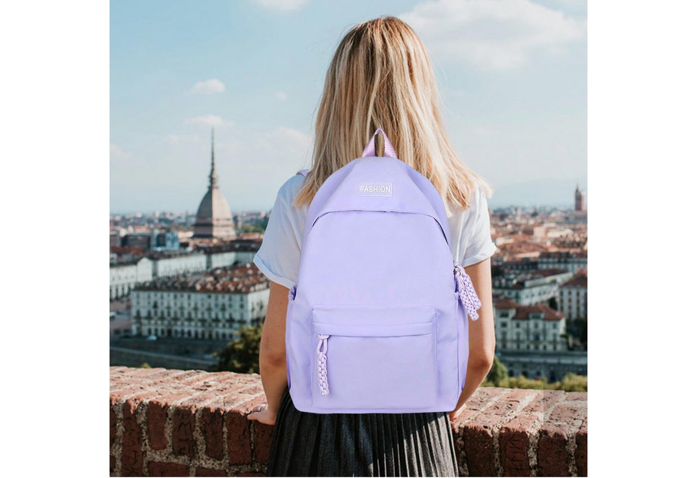 Coonoor Schulrucksack Teenager -Rucksack,Laptop-Tasche,Freizeitrucksack Bild 5