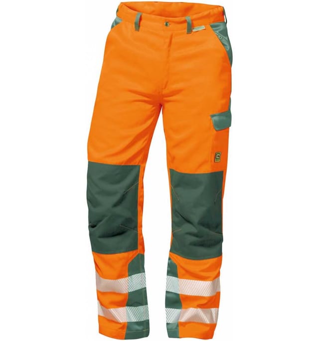 Elysee Warnbundhose Nizza Gr. 56 orange/grau