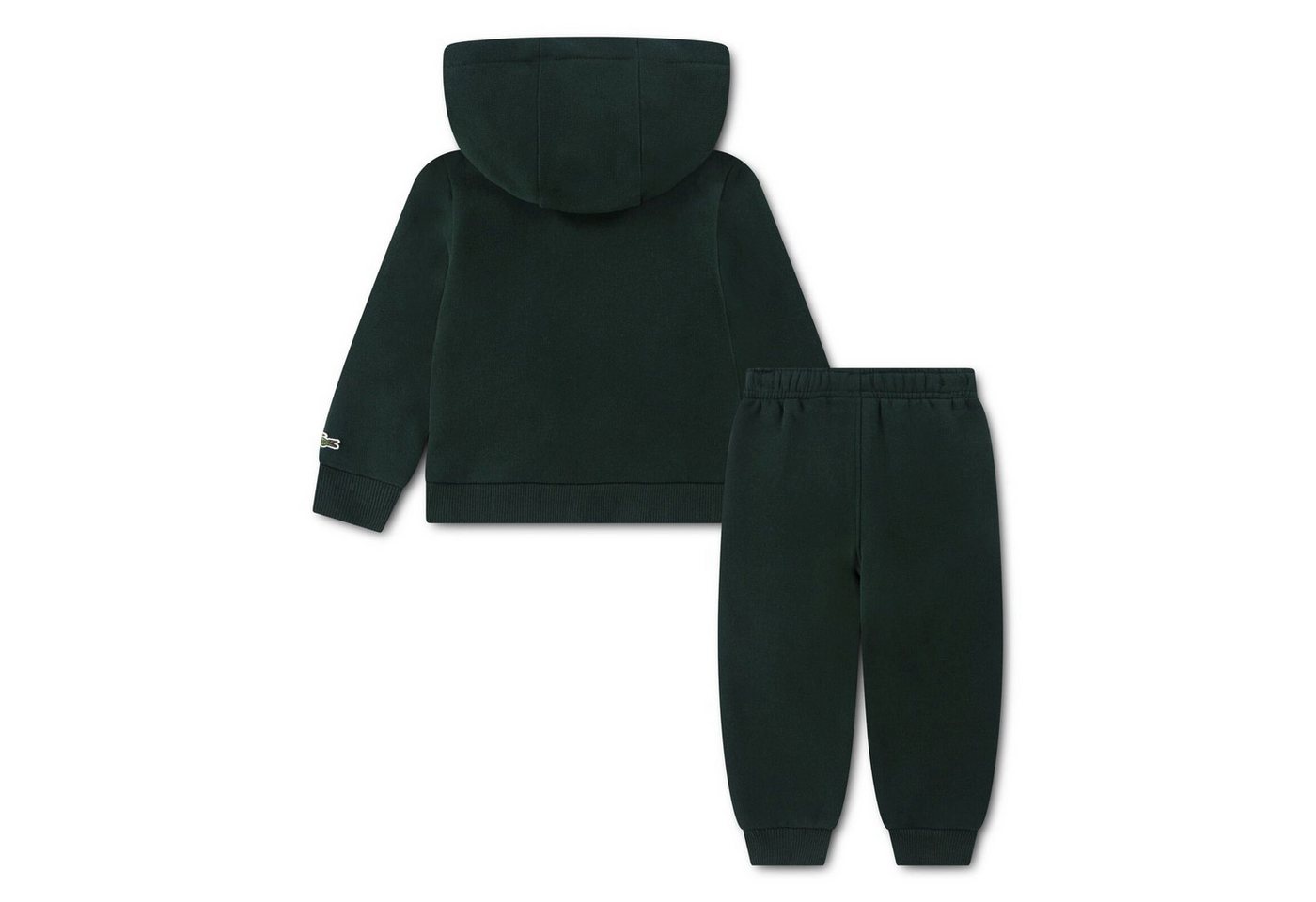 Lacoste Jogginganzug Lacoste Baby Fleece Set Forest Green mit Krokodil grün 2 Teiler