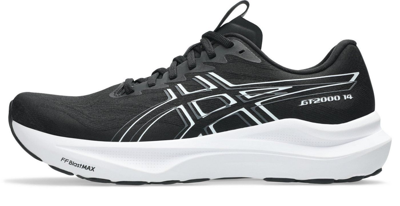 Asics GT-2000 14 - Herren Laufschuh - Black/White Laufschuh Bild 4