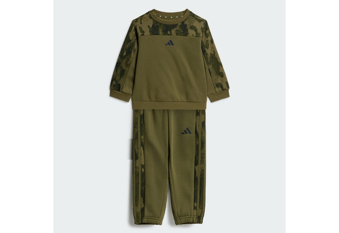 adidas Sportswear Trainingsanzug SEASONAL ESSENTIALS CAMO KIDS JOGGINGANZUG, FLEECE (1-tlg) Bild 5