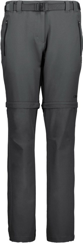 CMP Outdoorhose WOMAN ZIP OFF PANT ANTRACITE Bild 3