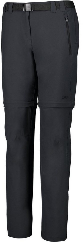 CMP Outdoorhose WOMAN ZIP OFF PANT ANTRACITE Bild 4
