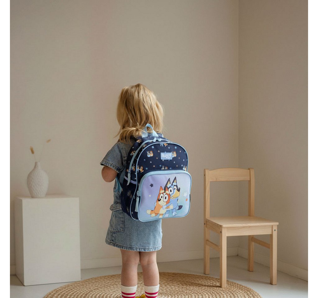 Vadobag Kindergartentasche Bluey Rucksack für Kinder Smoochy Kiss verstellbar Schule & Freizeit Bild 3