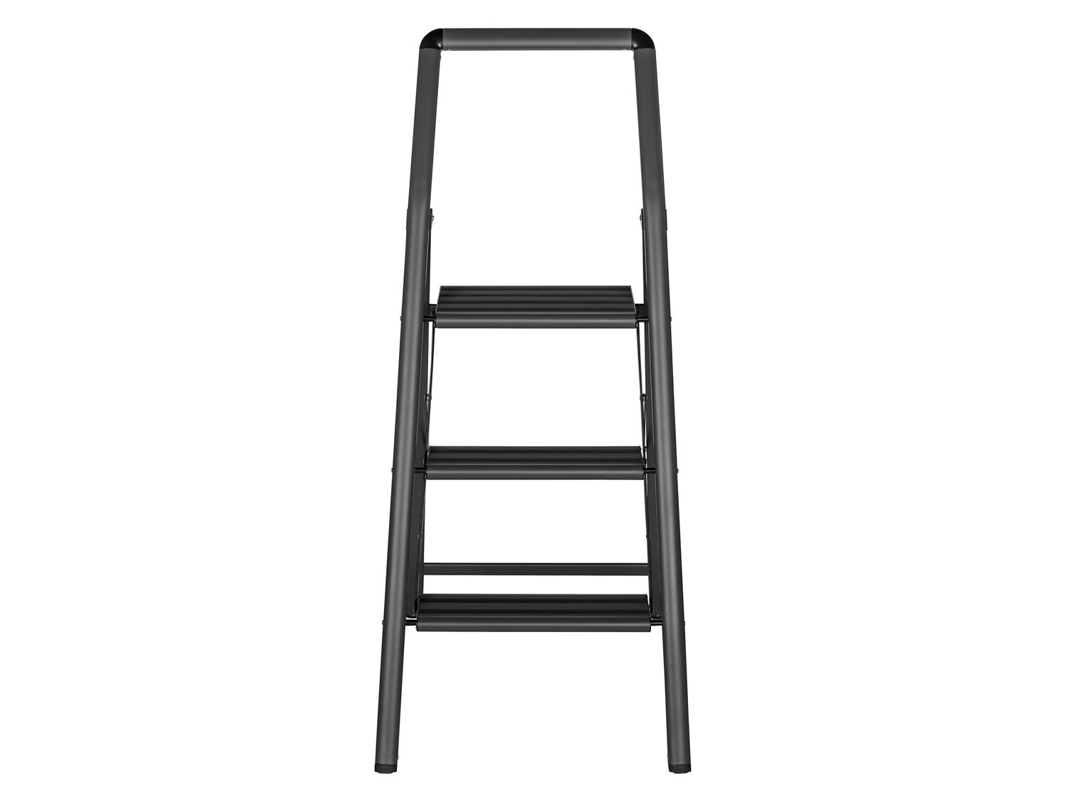WENKO Haushaltsleiter Compact (3-stufig, Dunkelgrau) Bild 2