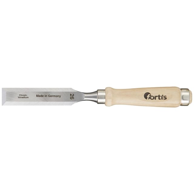 Stechbeitel mit Holzheft 22 mm - Fortis