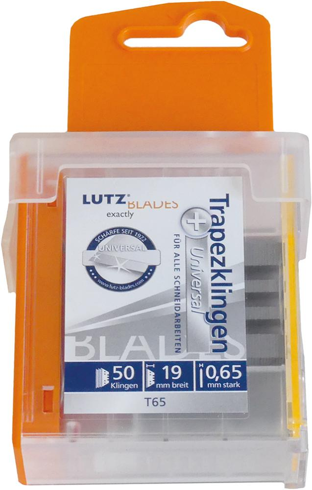 Trapezklinge a 50 St. Standard 0,65mm Lutz