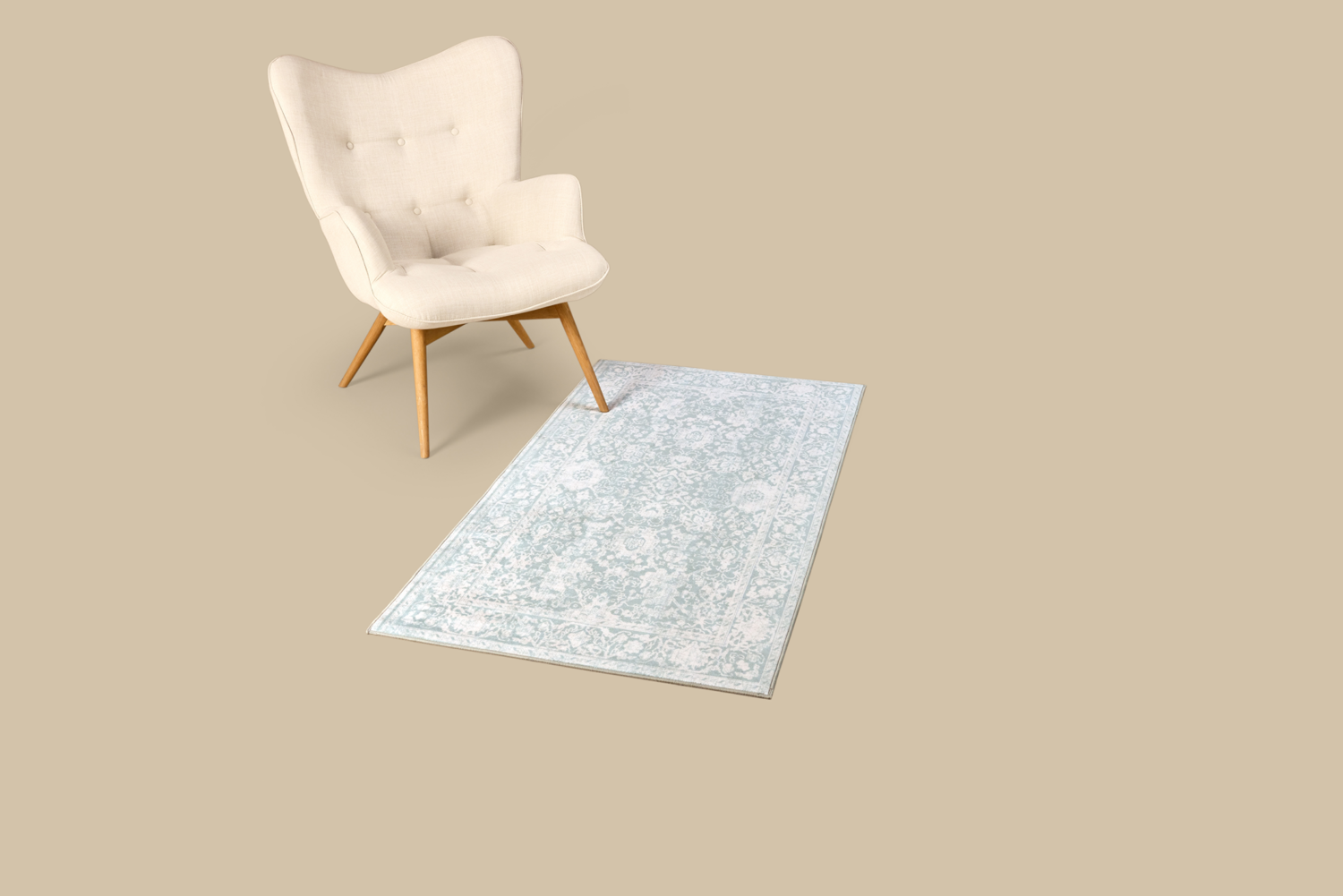 LIVARNO® Teppich, 80 x 150 cm (grün) Bild 3