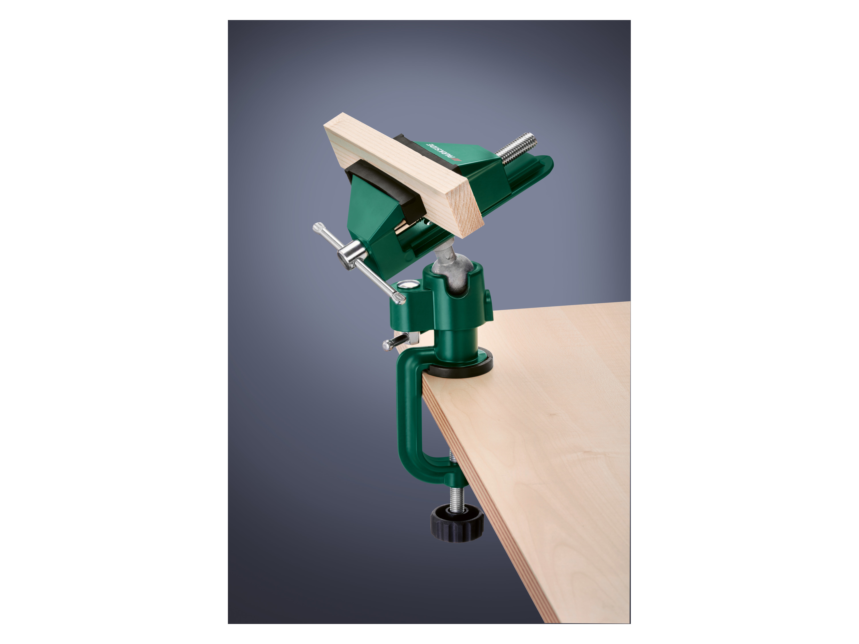 PARKSIDE® Universal-Tischschraubstock, mit auswechselbarem Werkzeugkopf