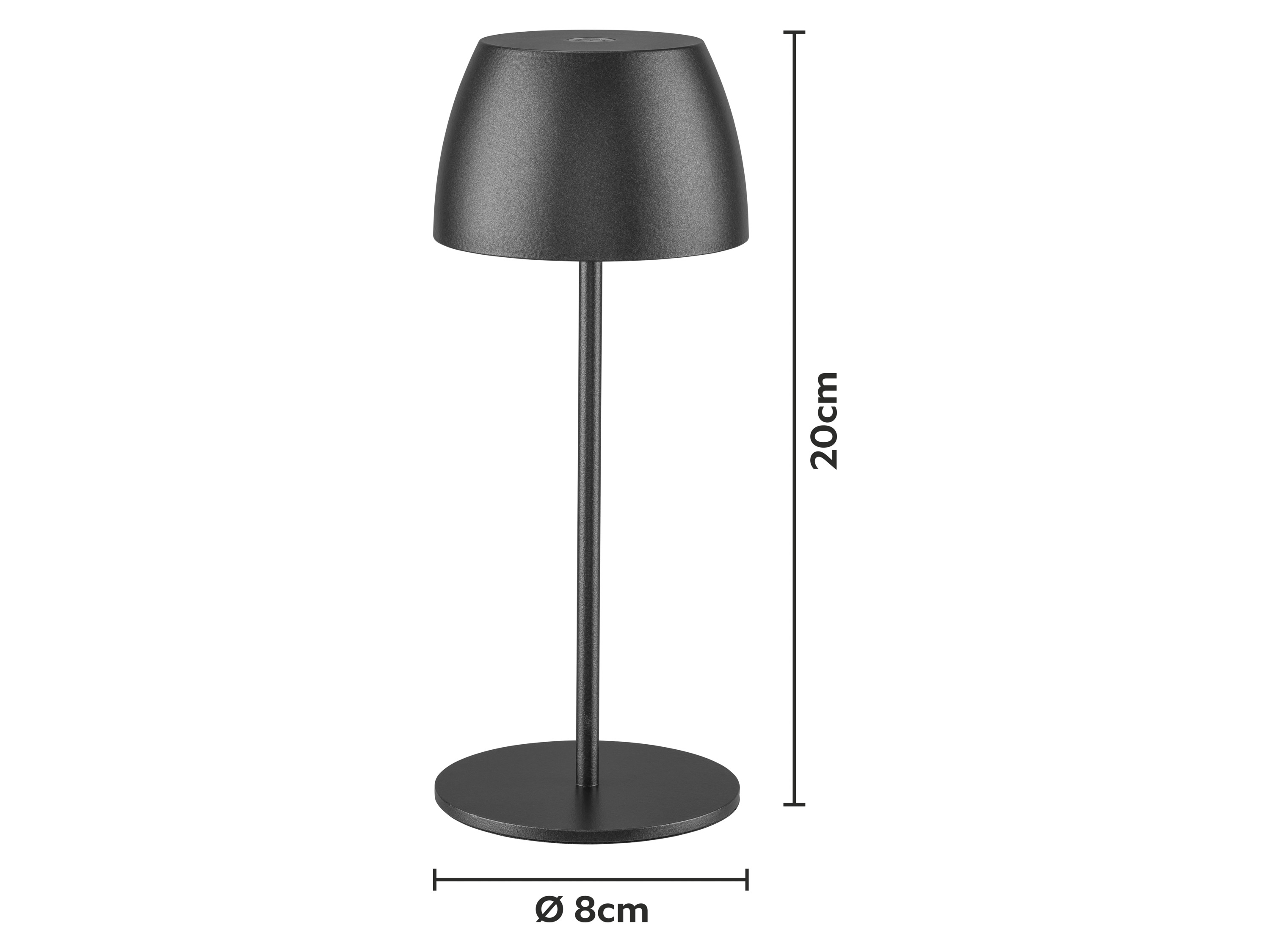 LIVARNO® LED-Akku-Tischleuchte (anthrazit) Bild 2