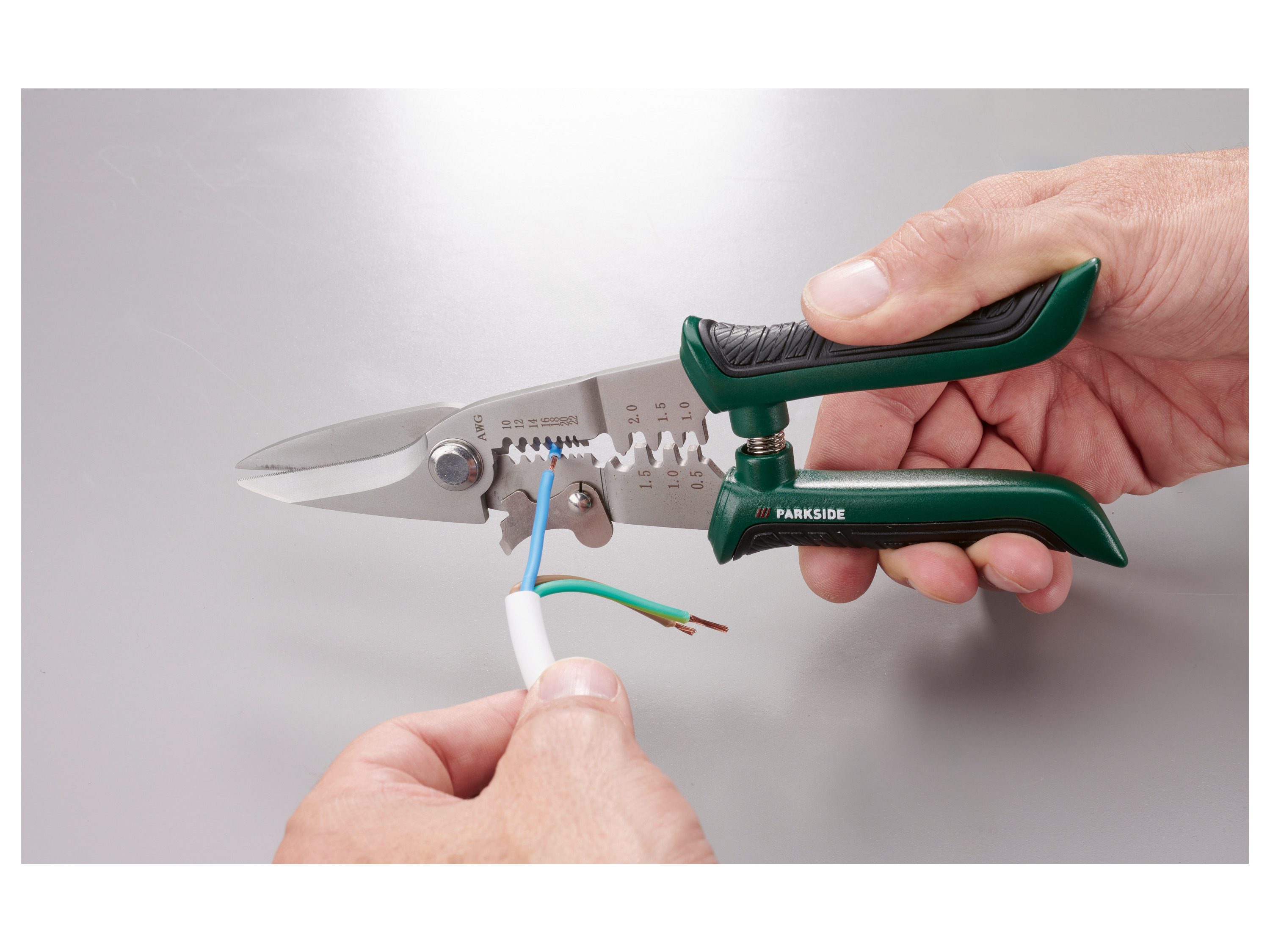 PARKSIDE® Multi-Abisolierzange 180 mm / Kabelschere 180 mm / Kabelschere 205 mm