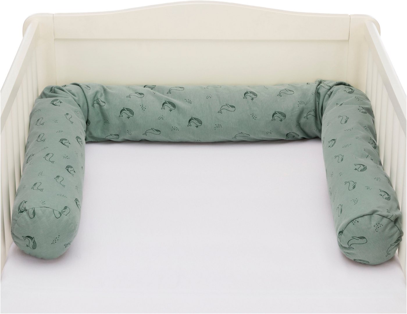 FILLIKID Bettwurm Jersey, 190 cm (Wal grün)