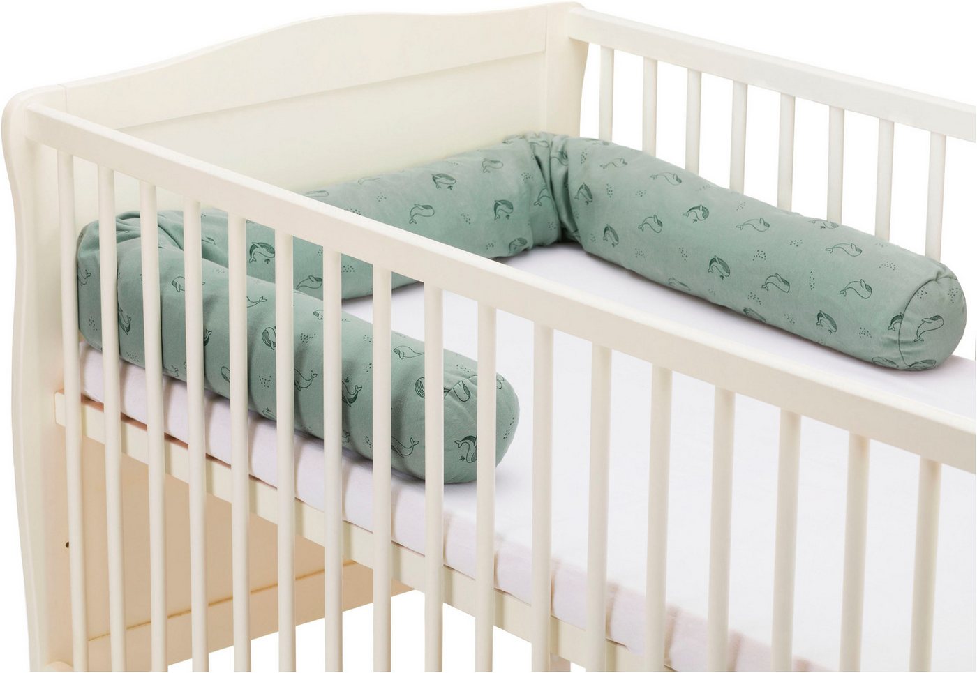 FILLIKID Bettwurm Jersey, 190 cm (Wal grün) Bild 2