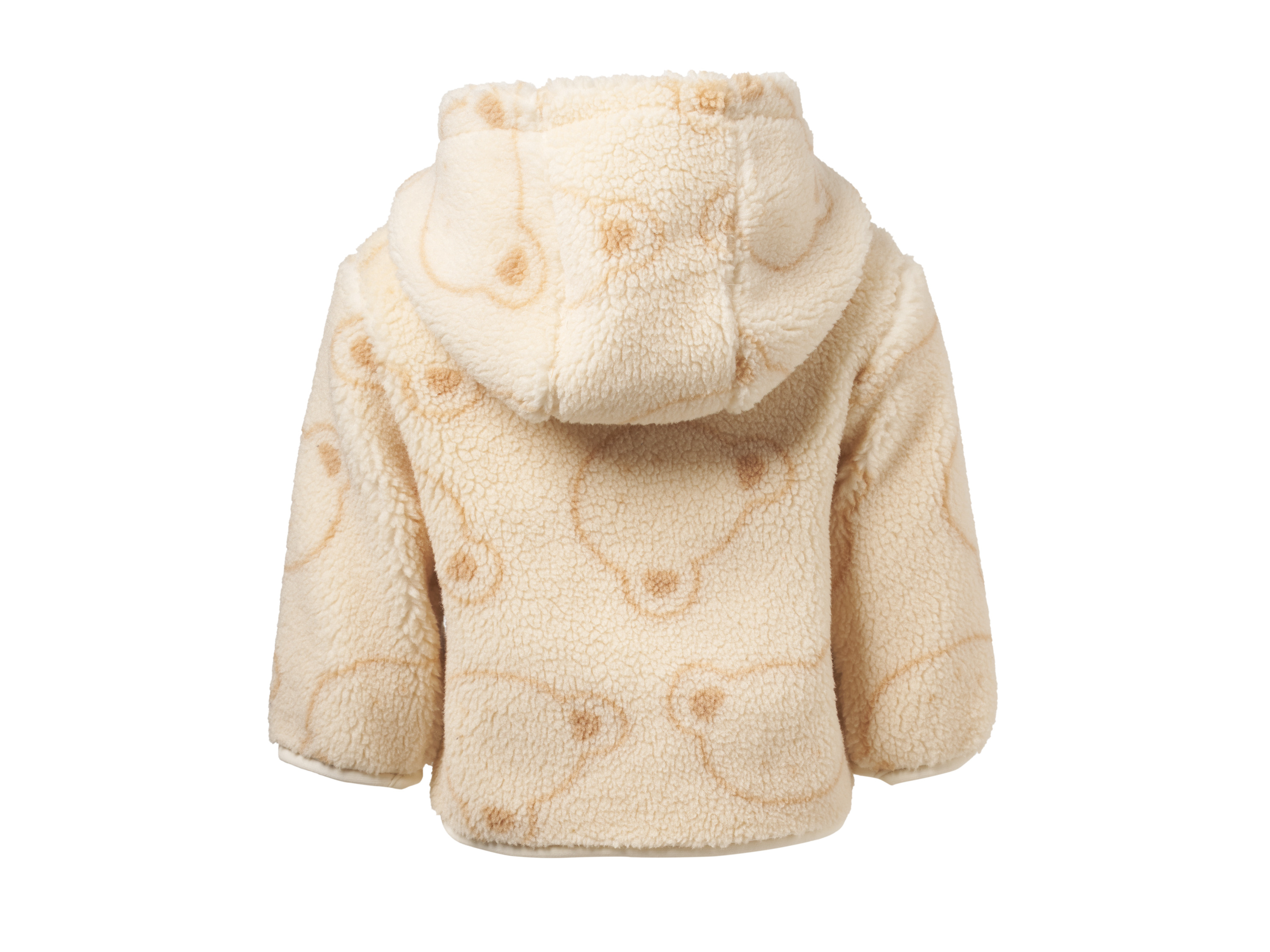 LUPILU® Baby Teddyfell-Jacke (Beige, 50/56) Bild 2