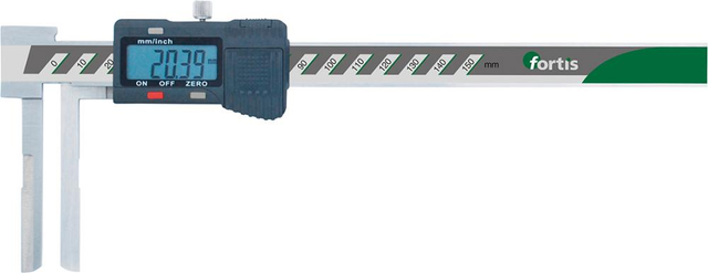 Fortis Digital-Messschieber mit langen Schenkeln 10-150/0,01 mm
