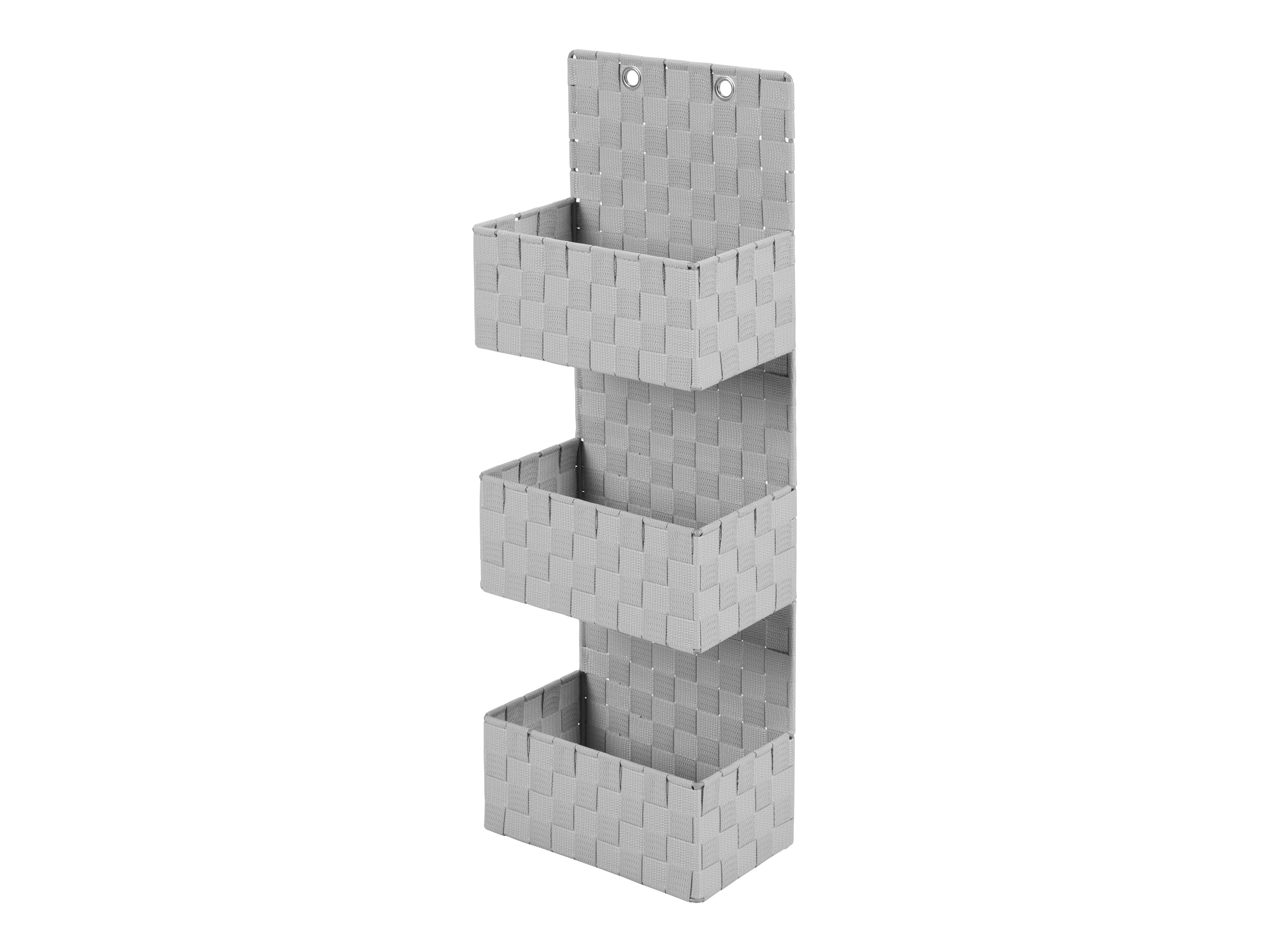 W5 Hängeregale, mit Haken (Hellgrau)
