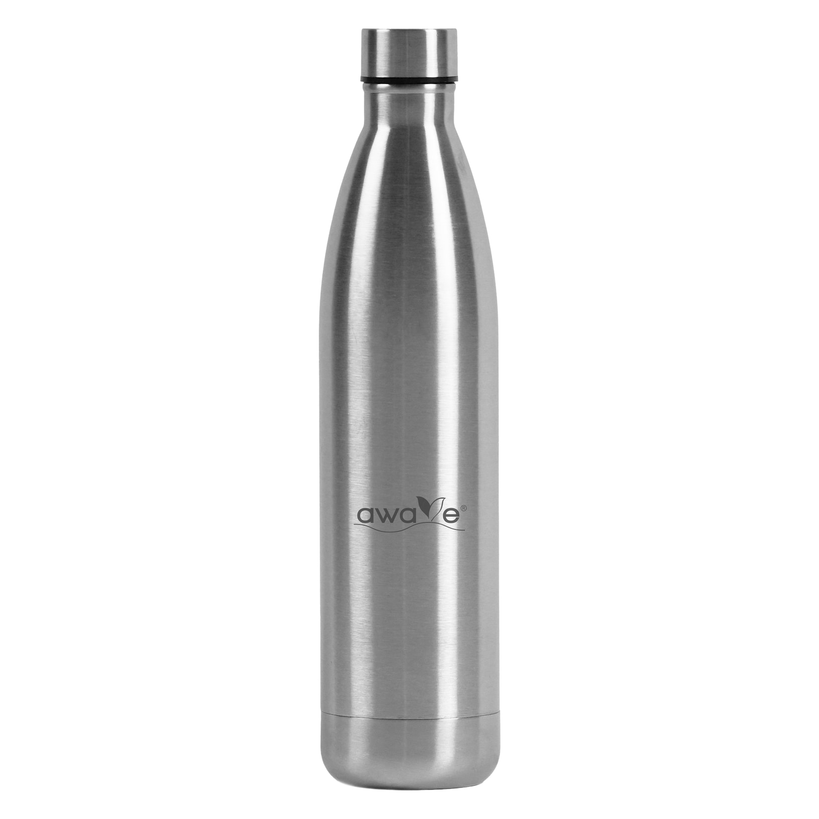 AWAVE Recycelte Edelstahl Trinkflasche 750 ml