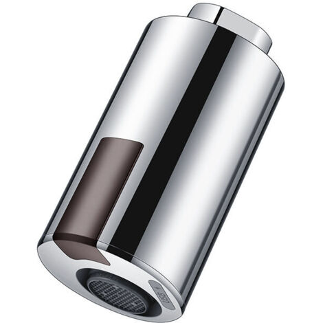 Automatischer Infrarot-wasserhahn – Bewegungserkennung In 0,1 Sekunden – Wassersparend – Silberne Metalloberfläche Für Bad Und Küche