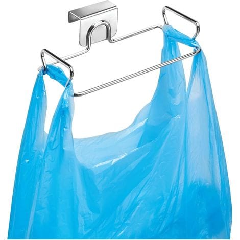Taschenhalter, Kleiner Türhalter, Metall, Silberfarben