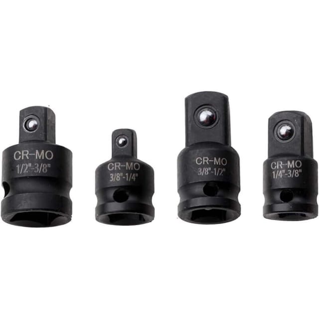 Reduzieradapter Für Schlagschrauber, 3/8" Auf 1/2", 1/2" Auf 3/8", 3/8" Auf 1/4", 1/4" Auf 3/8", Steckschlüsseladapter, Mehrzwecksteckschlüssel Für Drehmomentschlüssel, Ratsche, Bohrmaschine