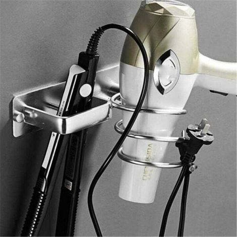 Haartrocknerhalter, Haartrockneraufhänger, Selbstklebender Haartrocknerhalter, Haartrocknerhalterung Zum Aufkleben