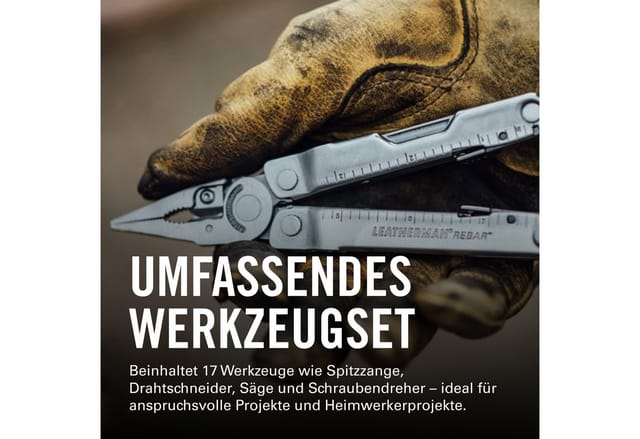 Rebar Multitool inkl. Nylon Holster - Leatherman