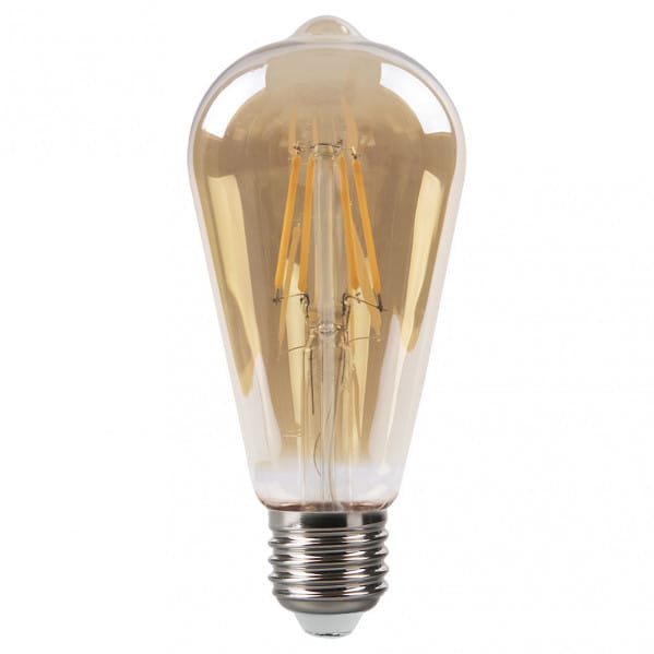 Fabrilamp - Glühbirne Pebetero 14x6,5d 4w 380lm E27 Ambar 2700k