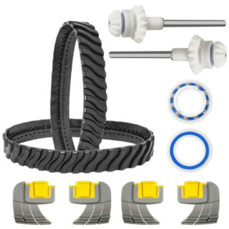 Reparaturset Für Zodiac Mx8/mx6 Elite Hochdruckreiniger – Inklusive Reifen, Lager, Antriebswelle Und Zyklonbürsten