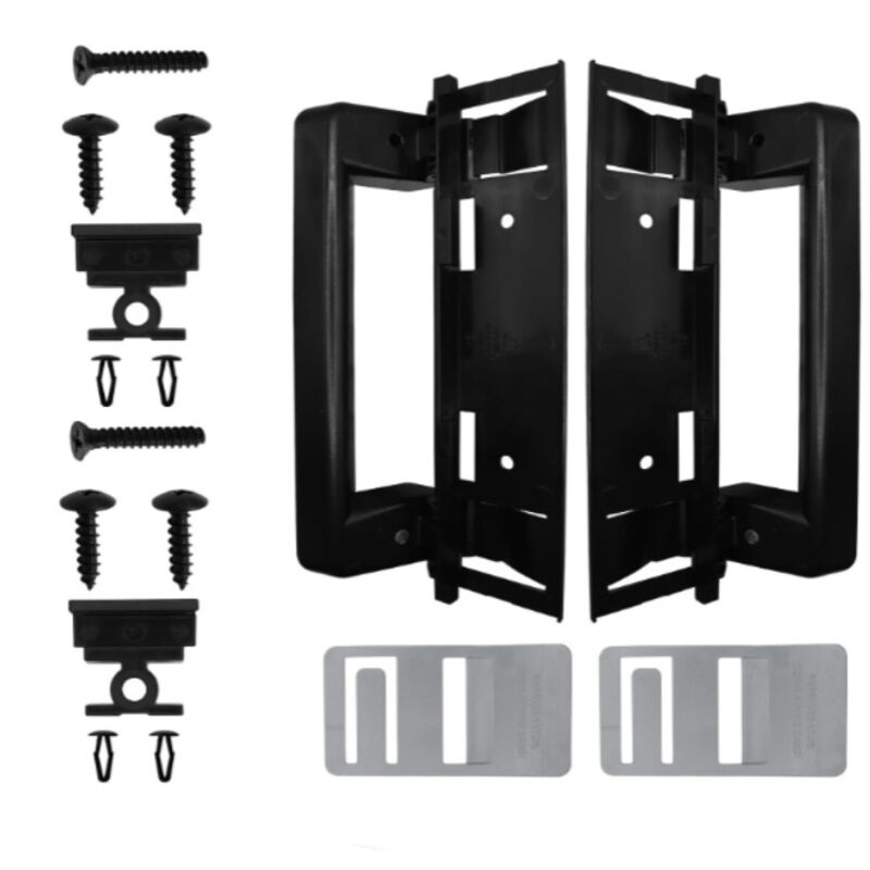 Türgriff-ersatzset Für Wohnmobil-kühlschrank 3316882900 – Schwarze Griffhalterung