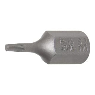 Bit Länge 30 mm Antrieb Außensechskant 10 mm (3/8') T-Profil (für Torx) T10