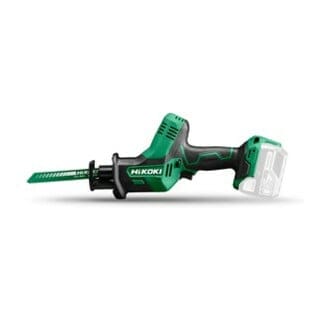 Stichsäge Hikoki CR18DAW4, 3200 SPM, leistungsstarker Motor, robustes Design in schwarz und grün, ideal für schnelle und präzise Schnitte in Holz,