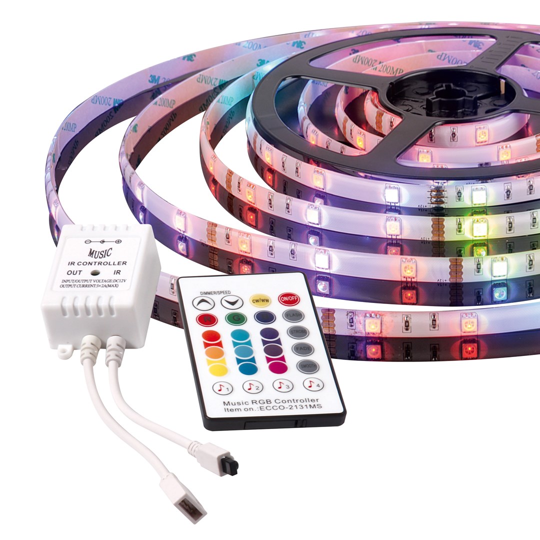 Activejet - Aje-led Music Stripe Light Strip Universal Light Strip Indoor/outdoor