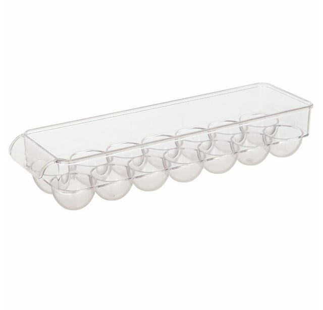 Plastikbehälter für den Kühlschrank für Eier 14 Stück, 37 x 11 x 8 cm