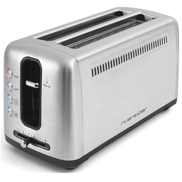 Riviera&bar - Toaster 2 schlitze 1500w edelstahl gp540a