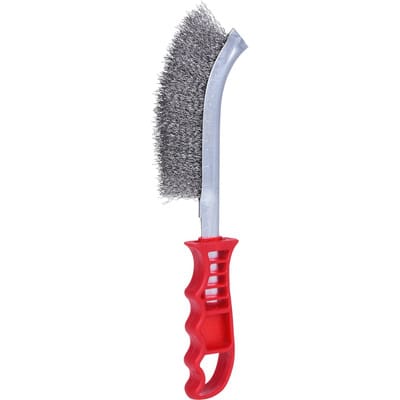 Ks Tools 201.2300 Stahldraht-Allzweck-Drahtbürste, 250mm