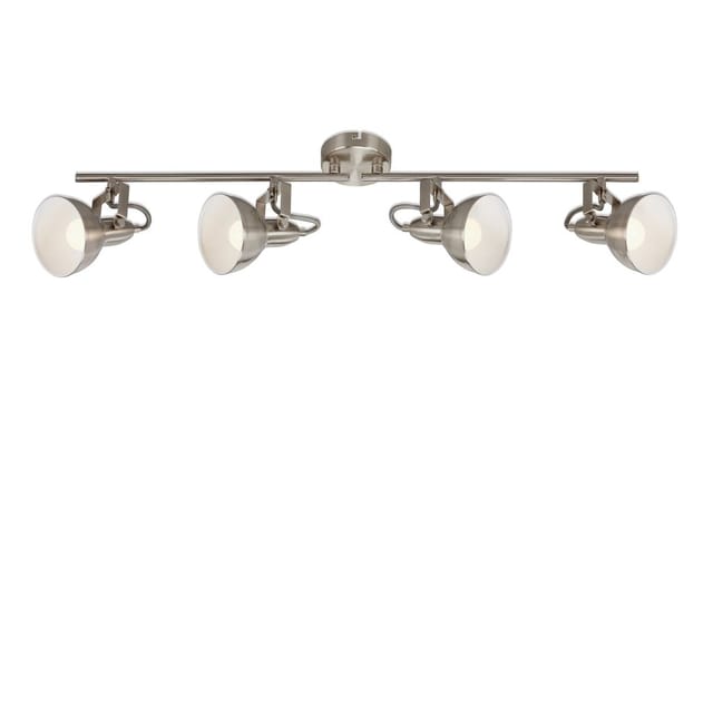 Briloner - Deckenleuchte Deckenspot Retro weiß 4 xE14 40W schwenk- & drehbar