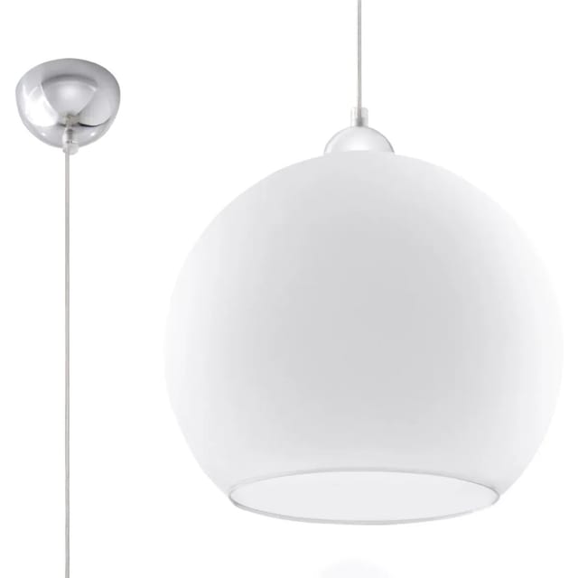 Hängelampe Ball 1xE27 Neutralweiß 30cm Sollux