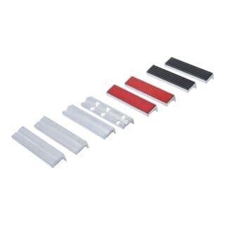 Schraubstock-Schutzbacken-Satz Aluminium 125 mm 8-tlg.