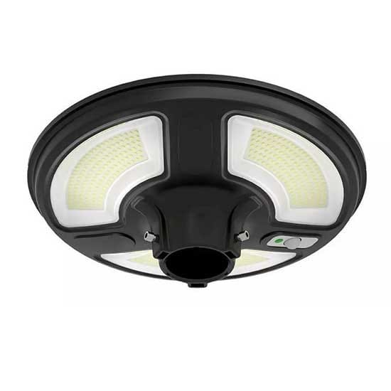 V-TAC 7,5 W Solar-LED-Gartenleuchte mit Bewegungsmelder, Fernbedienung und Timer, IP65, Kaltweiß