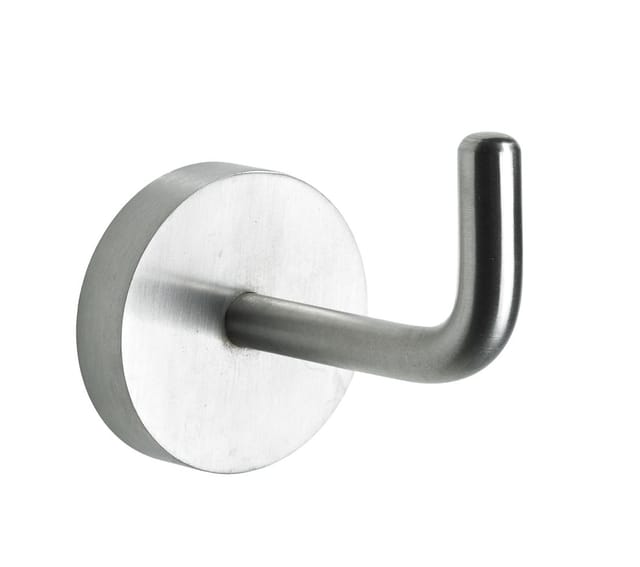 Hettich - Mantelhaken 5,8 x 4,5 x 5,9 cm Edelstahl matt - 1 Stück Möbelbeschläge