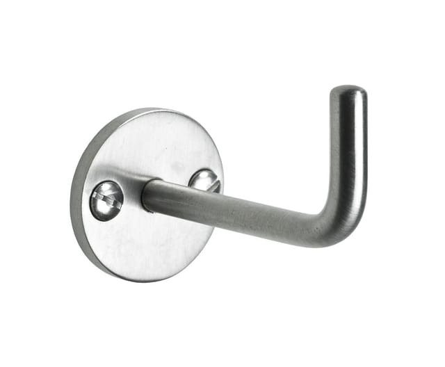 Hettich - Mantelhaken 4,5 x 3,2 x 5,0 cm Edelstahl matt - 1 Stück Möbelbeschläge