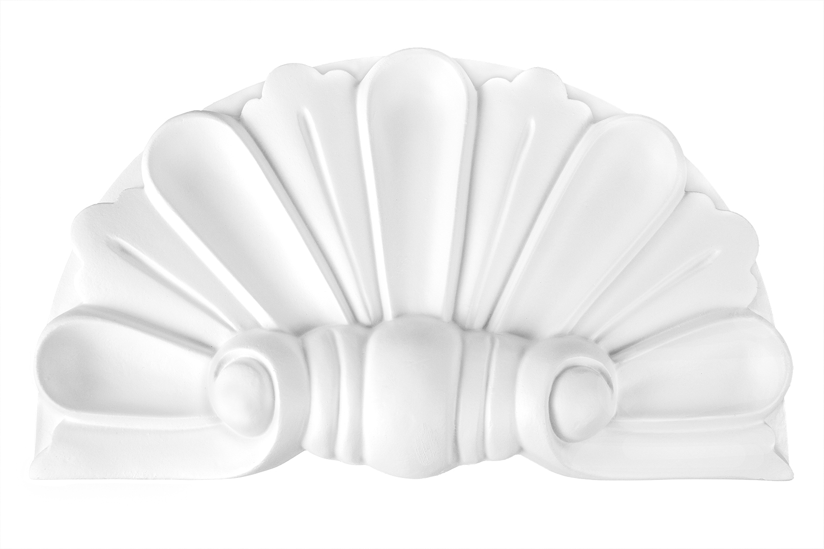 Grand Decor - Bekrönung Türrahmen Auswahl Giebel Ornamente Pu D481: Ornament D484 - 135 X 235 X 30 Mm