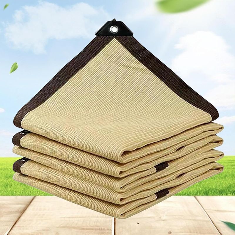Sonnenschutznetz 1 M X 2 M, Sonnensegel 3 X 3 M, Wasserdicht, Für Blumen, Rasen, Pergola, Terrasse, Beige - 3,0 X 3,0 M