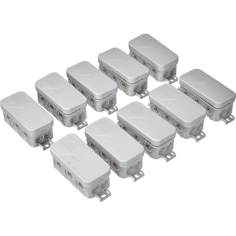 Spelsberg – Anschlussdose – Grau Ip55 Mini 25 10 Stück Anschlussdose Grau