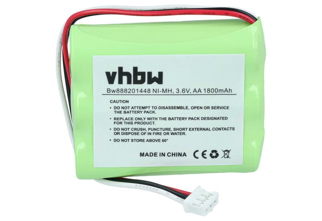 Vhbw - Akku kompatibel mit tonies Toniebox Hörspielbox (1800 mAh, 3,6 v, NiMH)