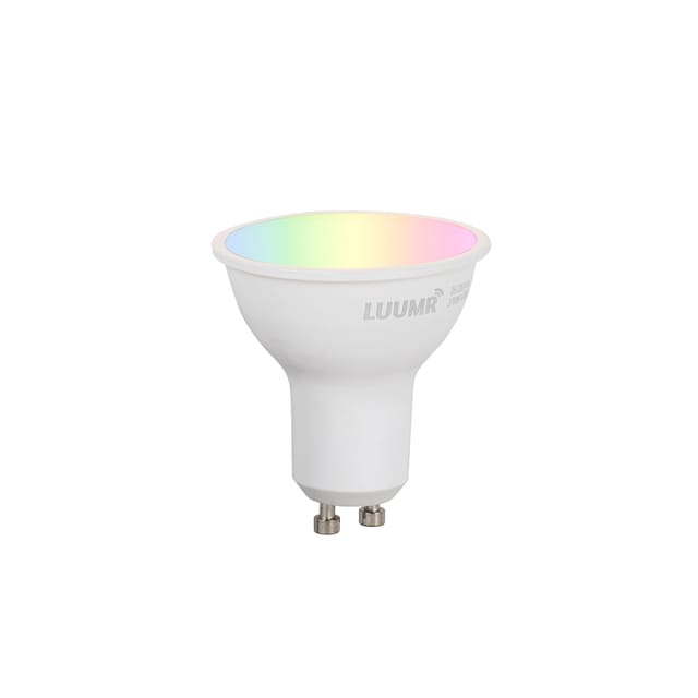 Smarte Wandleuchte schwarz inkl. WiFi GU10 IP44 - Baleno